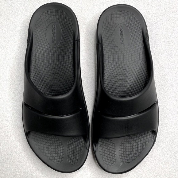 OOfos OOahh Men’s Sandal Slides Size (12) Like NEW!!! - Picture 8 of 8